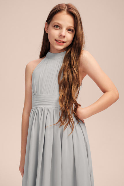 Robe Cérémonie Élégante Poudrée - gallery 1
