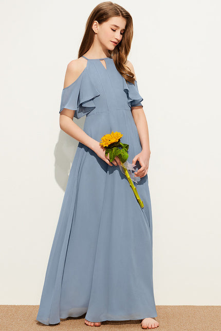Robe Cérémonie Longue Froncée - gallery 3