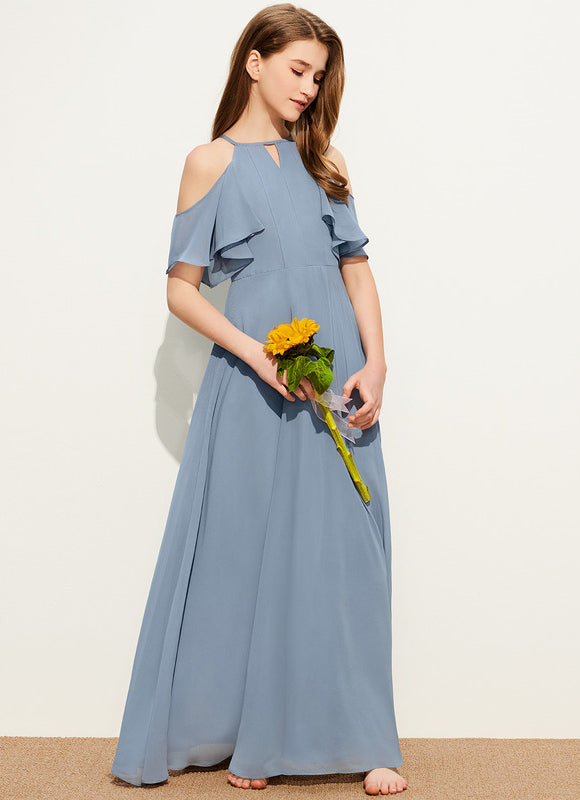 Robe Cérémonie Longue Froncée - gallery 3