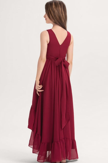 Robe Cérémonie Trapèze Bordeaux - gallery 4