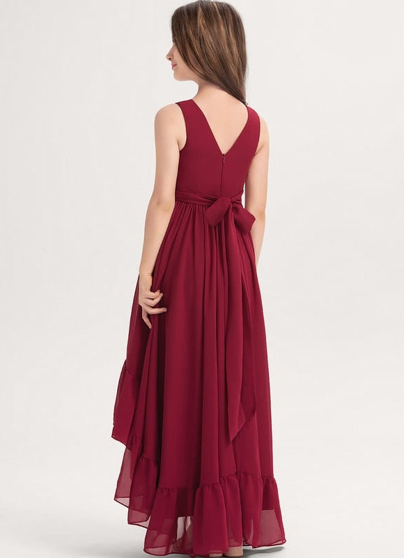 Robe Cérémonie Trapèze Bordeaux - gallery 4