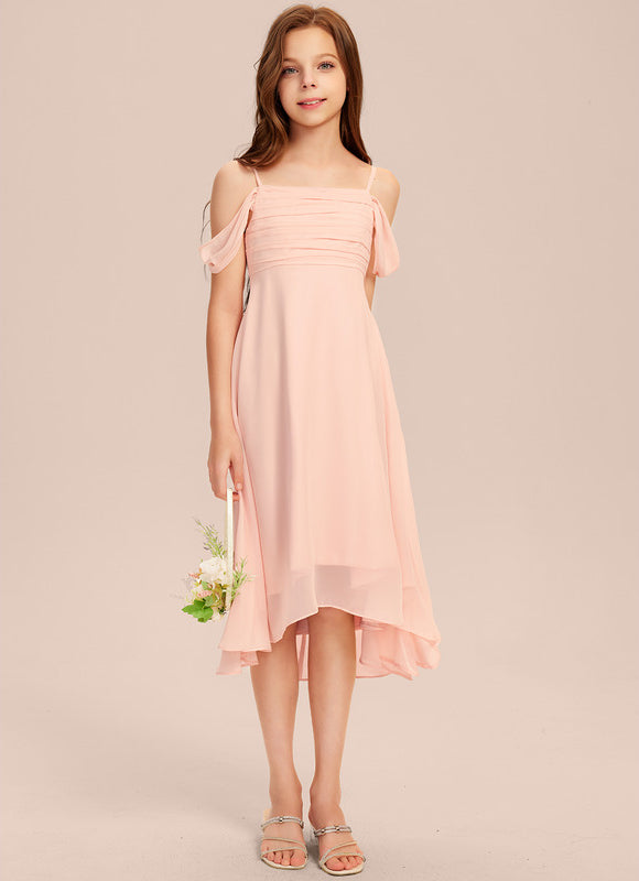 Robe Cérémonie Mousseline Vert Tendre - gallery 7