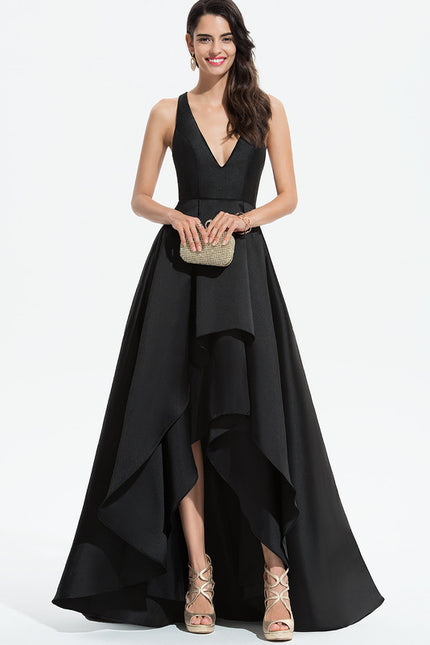 Robe Cérémonie Longue Florale Satinée - gallery 2