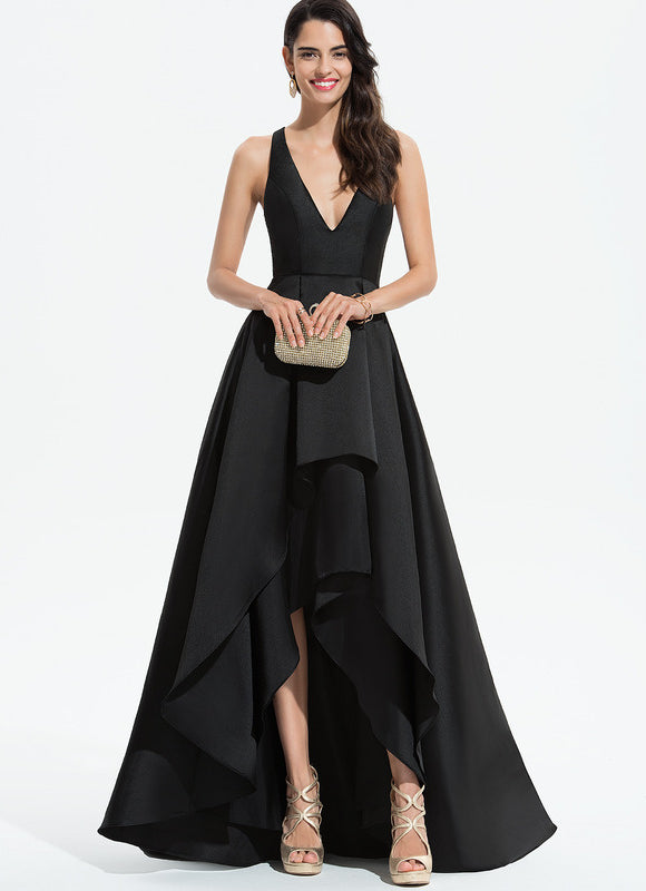 Robe Cérémonie Longue Florale Satinée - gallery 2