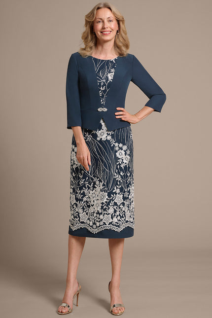 Robe Cérémonie Élégante Brodée