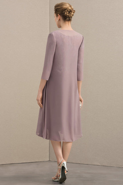 Robe Cérémonie Illusion Lavande - gallery 7