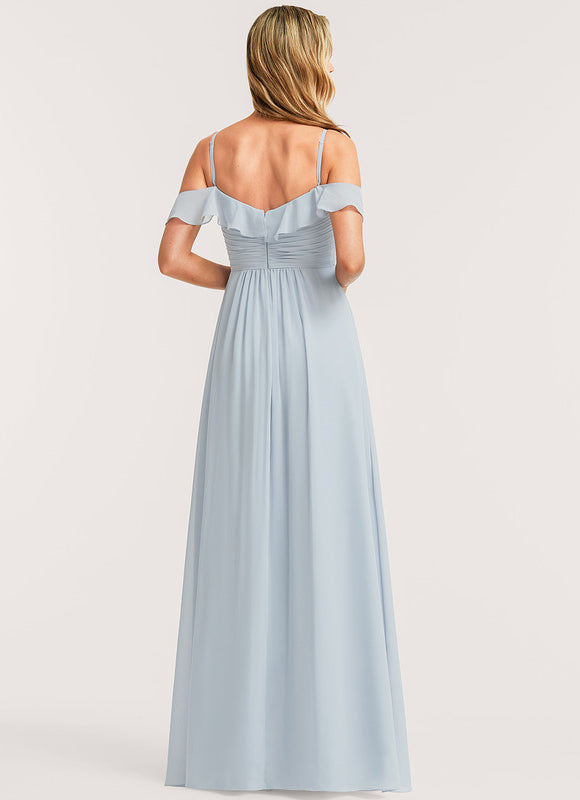 Robe Ceremonie Bleu Clair - gallery 4