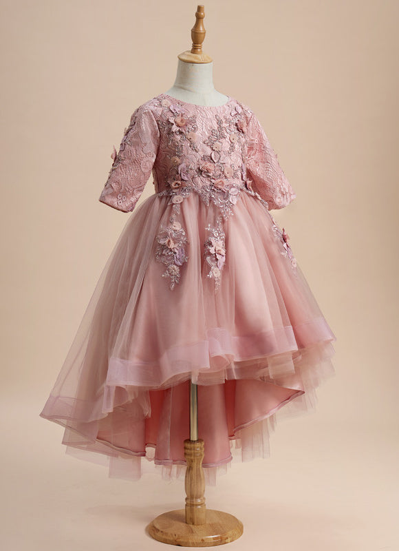 Robe Cérémonie Mariage Tulle Fille
