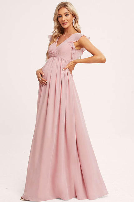 Robe Cérémonie Fluide Maternité - gallery 2