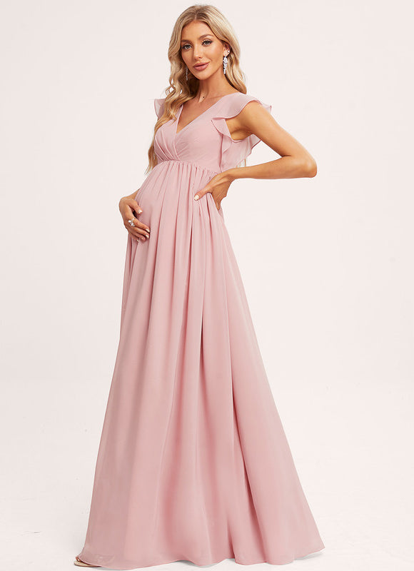 Robe Cérémonie Fluide Maternité - gallery 2