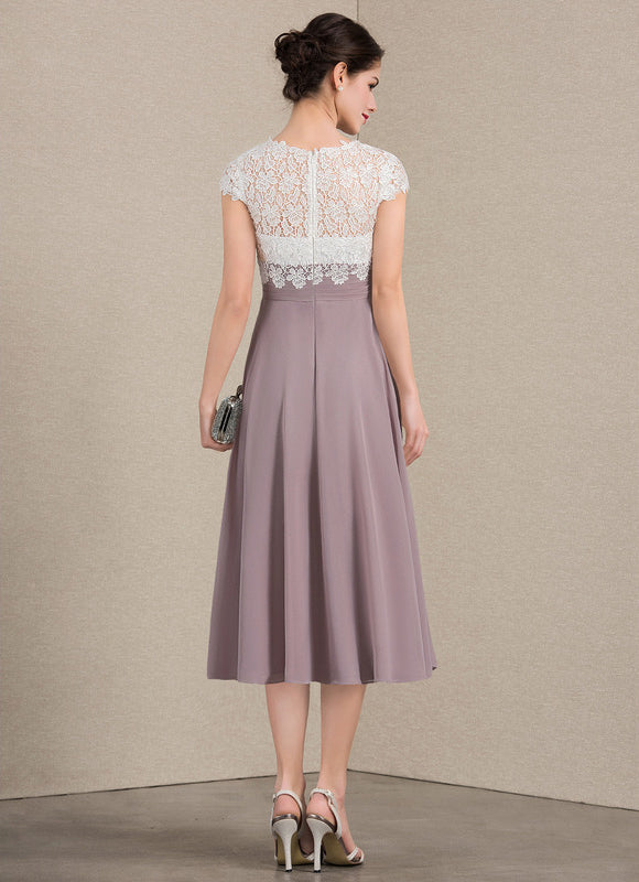 Robe Cérémonie Élegante Violet - gallery 4