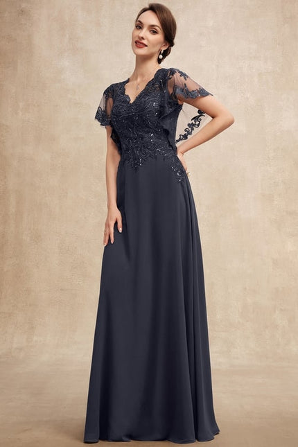 Robe Cérémonie Longue Bleu Royal - gallery 2