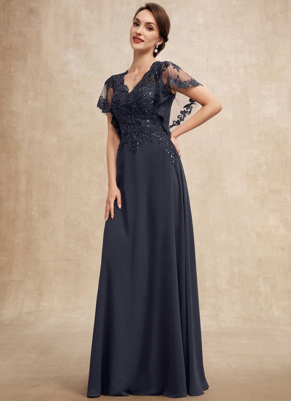 Robe Cérémonie Longue Bleu Royal - gallery 2