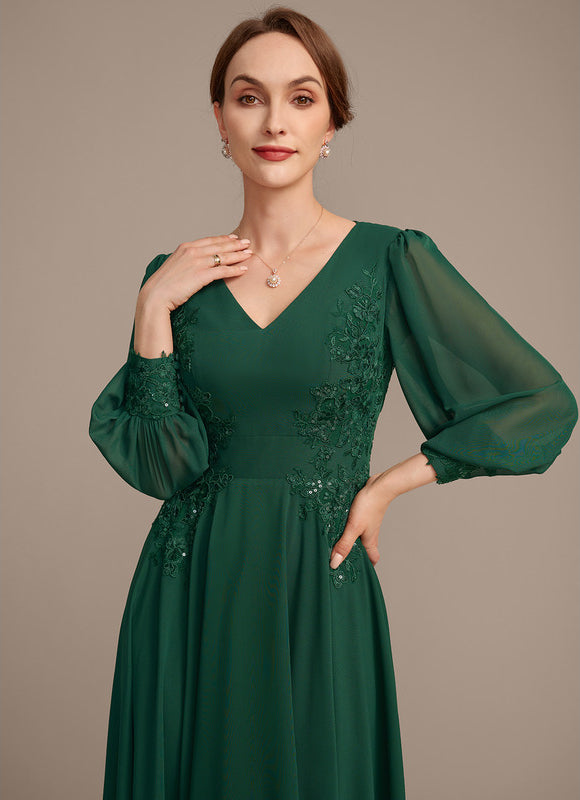 Robe Cérémonie Élégante Dentelle - gallery 1