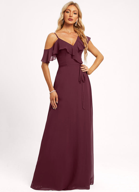Robe Cérémonie Bourgogne À Volants