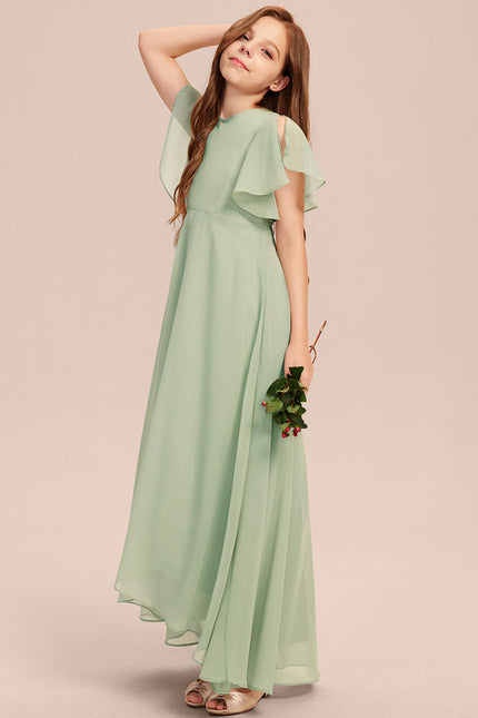 Robe Cérémonie Mousseline Marine - gallery 1