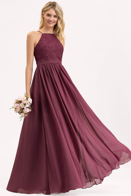 Robe Cérémonie Dentelle Bordeaux - gallery 4