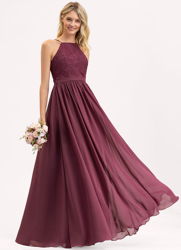 Robe Cérémonie Dentelle Bordeaux - gallery 4