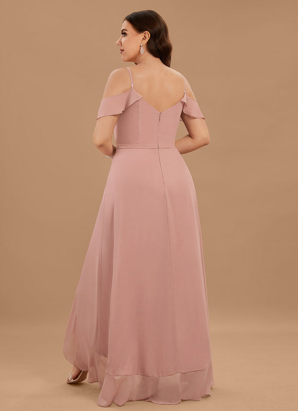 Robe Cérémonie Fluide Marine Élégante - gallery 9