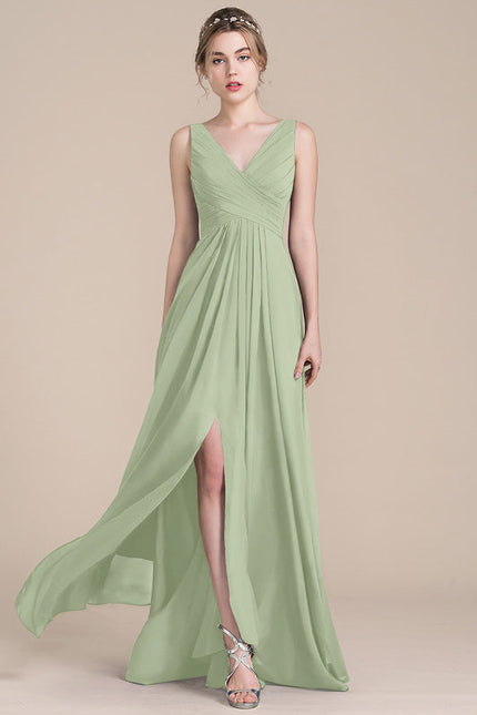 Robe Cérémonie Longue Volants Rose - gallery 1