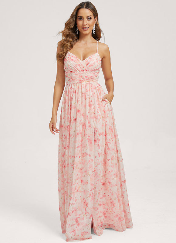 Robe Longue Ceremonie Femme - gallery 1