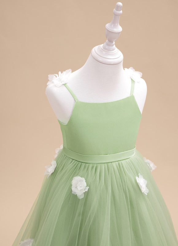 Robe Cérémonie Verte Éthérée - gallery 6