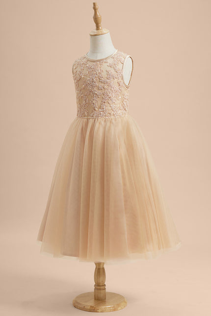 Robe Cérémonie Lueur De Pêche - gallery 2