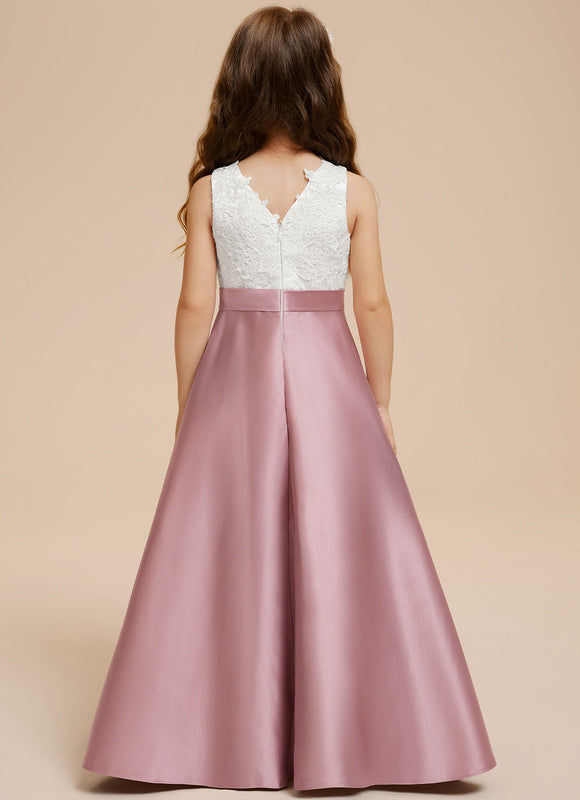 Robe Cérémonie Mariage Satinée - gallery 5