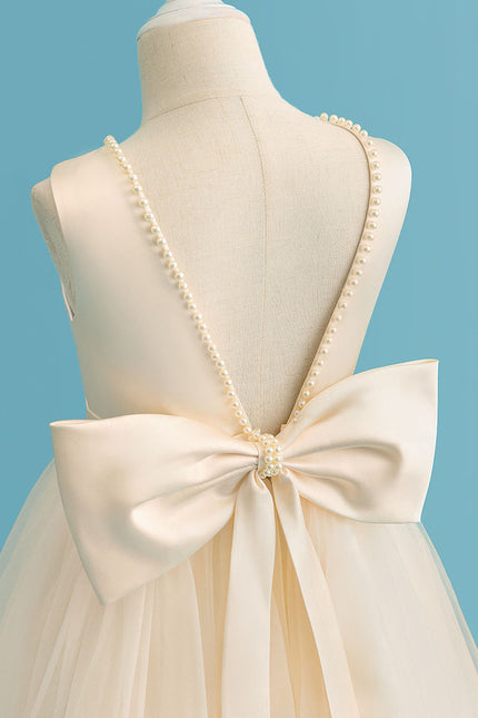 Robe Cérémonie Tulle Écrue - gallery 1