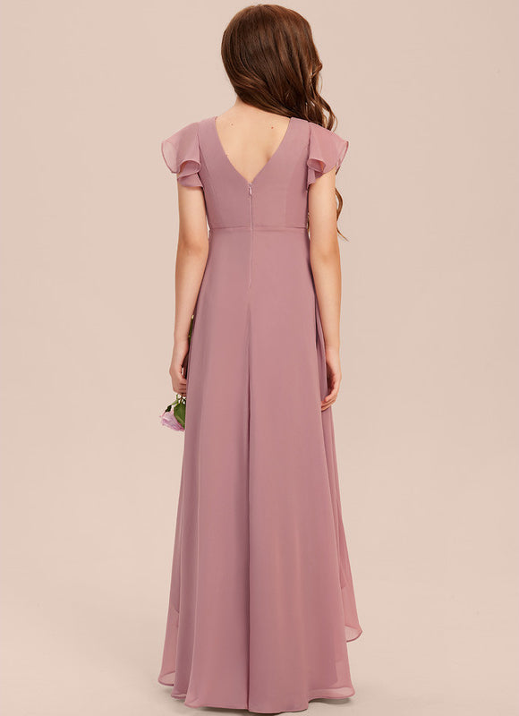 Robe Cérémonie Mousseline Marine - gallery 4