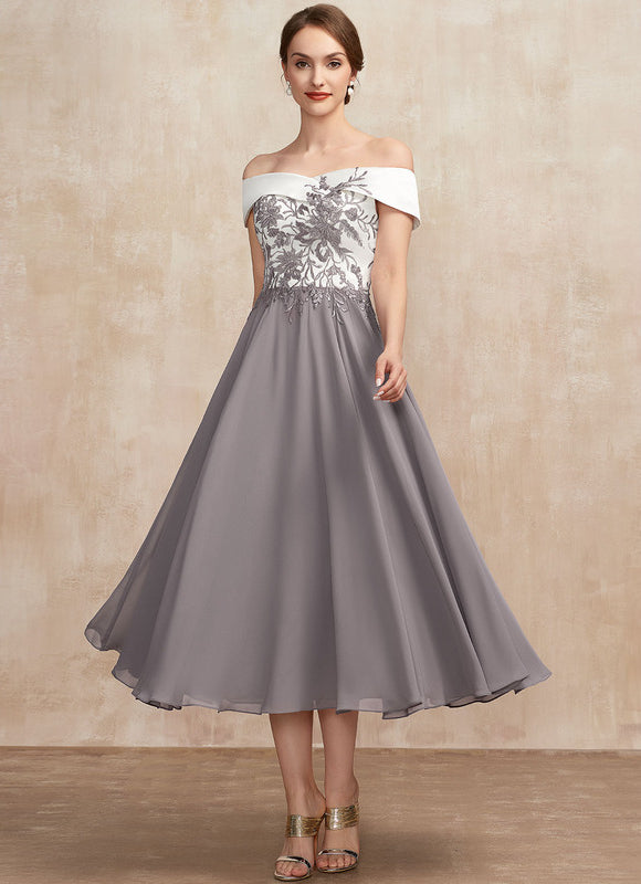 Robe Cérémonie Couture Grise