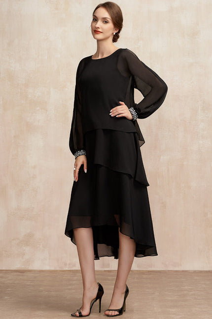 Robe Cérémonie Noire Aérienne - gallery 2
