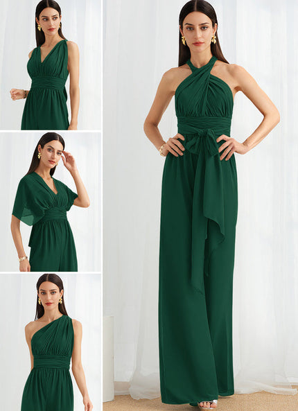 Robe Cérémonie Drapée Chic