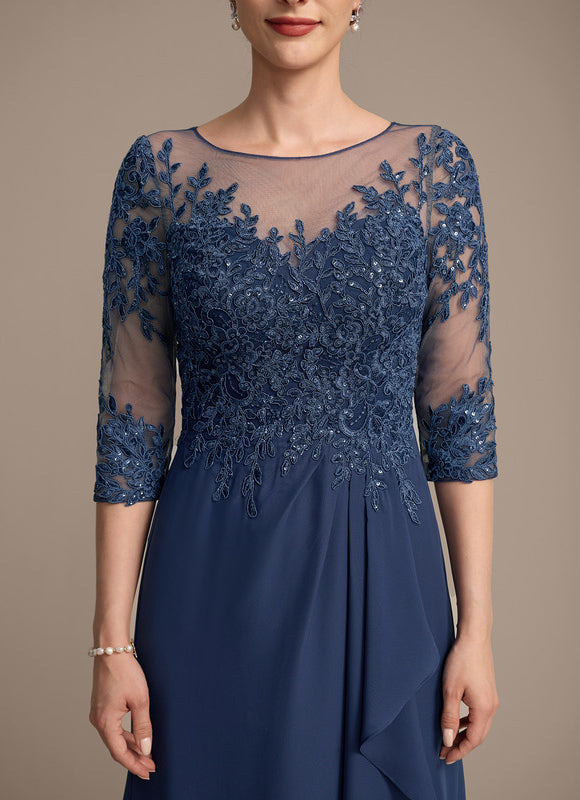 Robe Cérémonie Élégance Marine Scintillante - gallery 7