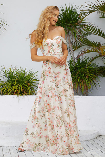 Robe Cérémonie Mousseline Vert Profond - gallery 5