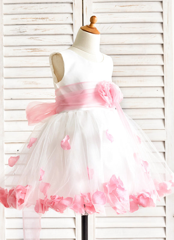 Robe Cérémonie Fleurie Éclatante - gallery 4