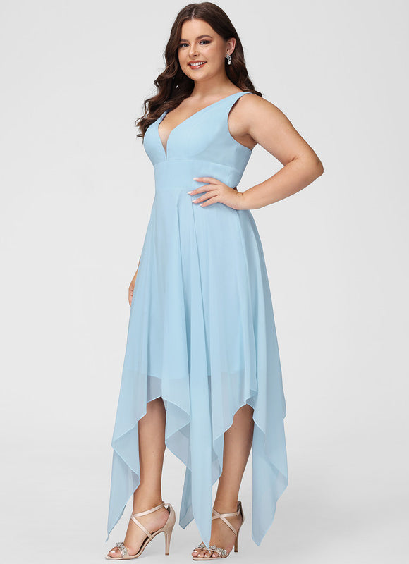 Robe Cérémonie Fluide Marine Élégante - gallery 8
