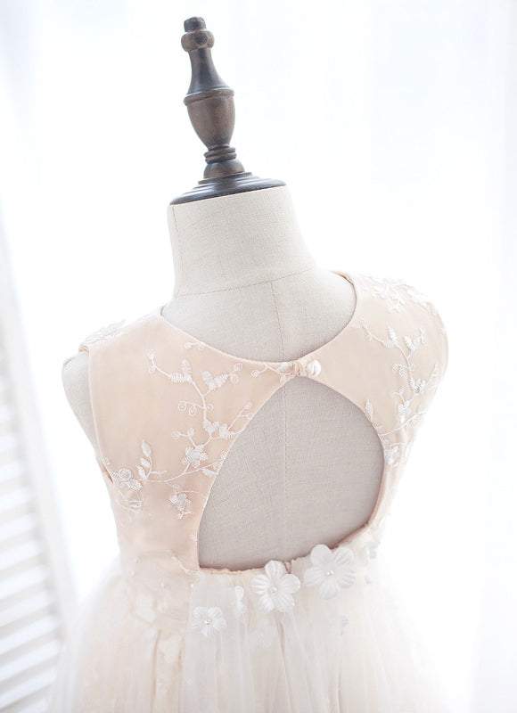 Robe Cérémonie Fleurie Étoilée - gallery 4
