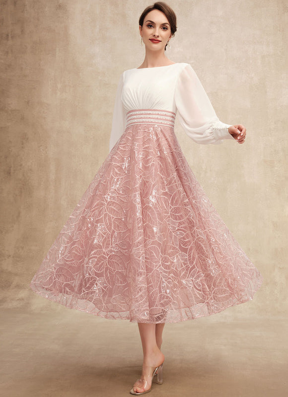 Robe Cérémonie Florale Éclatante - gallery 4
