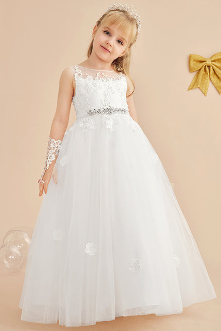 Robe Cérémonie Tulle Navy Floral - gallery 5