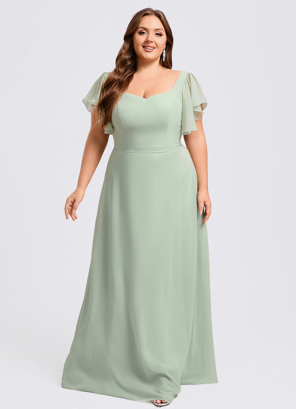 Robe Cérémonie Longue Volants Rose - gallery 7