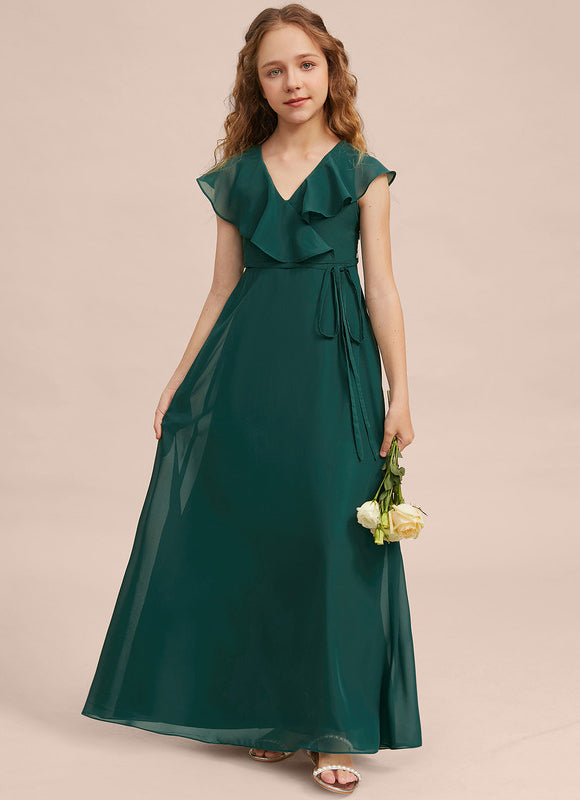 Robe Cérémonie Longue Vert Deau - gallery 3