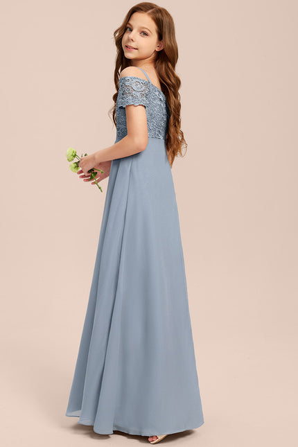 Robe Cérémonie Bleu Céleste Éthéré - gallery 5
