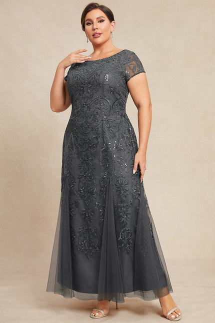 Robe Cérémonie Élégante Argentée - gallery 8
