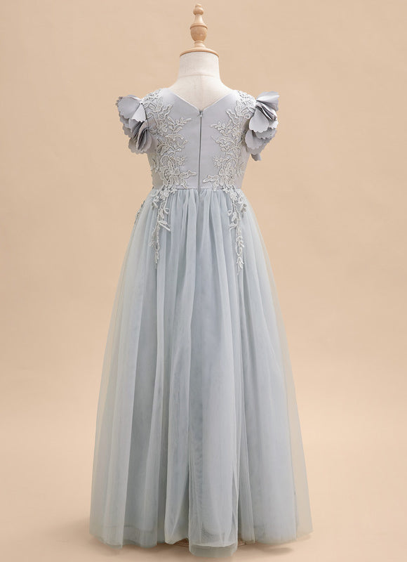 Robe Cérémonie Tulle Satinée - gallery 5