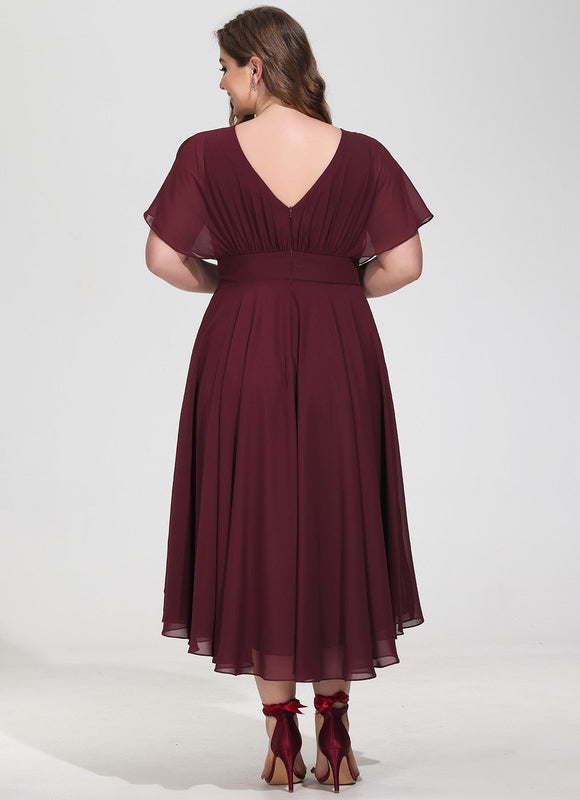 Robe Cérémonie Col Rond Volantée - gallery 9