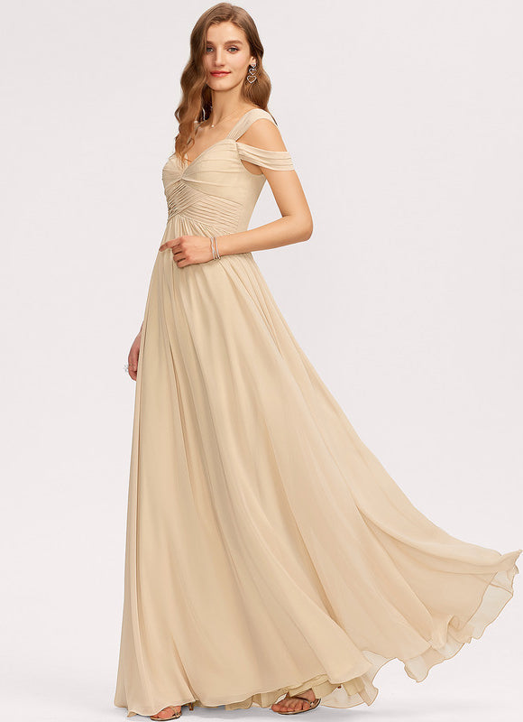 Robe Cérémonie Mousseline Épure - gallery 1