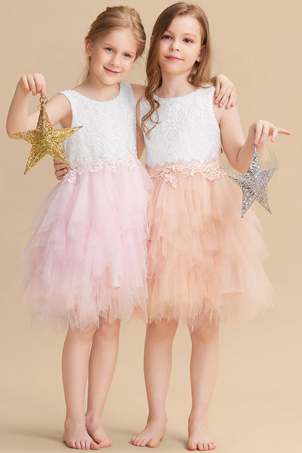 Robe Cérémonie Tulle Pastel