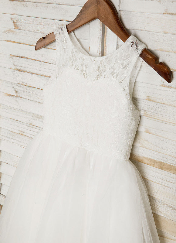 Robe Cérémonie Éclatante Blanche - gallery 6