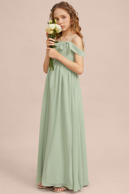 Robe Cérémonie Demoiselle Dhonneur Mint - gallery 5
